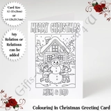 A5 or A4 Personalised Card - Colouring.. A5 or A4 Personalised Card - Colouring..