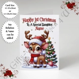 A5 or A4 Personalised Card - Baby - Ha..