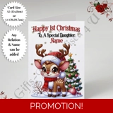A5 or A4 Personalised Card - Baby - Ha.. A5 or A4 Personalised Card - Baby - Ha..