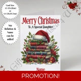 A5 or A4 Personalised Card - Merry Chr..