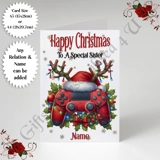 A5 or A4 Personalised Card - Happy Chr.. A5 or A4 Personalised Card - Happy Chr..