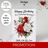 A5 or A4 Personalised Greeting Card - .. A5 or A4 Personalised Greeting Card - ..