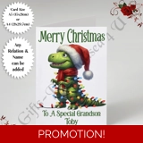 A5 or A4 Personalised Card - Merry Chr..