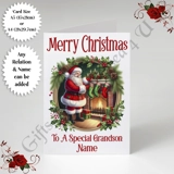 A5 or A4 Personalised Card - Happy Chr..