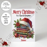 A5 or A4 Personalised Card - Merry Chr.. A5 or A4 Personalised Card - Merry Chr..