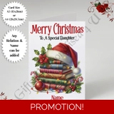 A5 or A4 Personalised Card - Merry Chr..