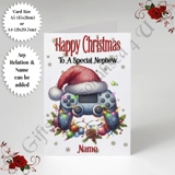 A5 or A4 Personalised Card - Happy Chr.. A5 or A4 Personalised Card - Happy Chr..