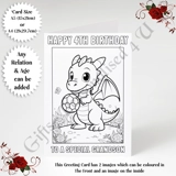 A5 or A4 Personalised Greeting Card - ..