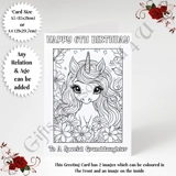 A5 or A4 Personalised Greeting Card - ..