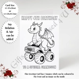A5 or A4 Personalised Greeting Card - ..