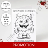 A5 or A4 Personalised Greeting Card - .. A5 or A4 Personalised Greeting Card - ..
