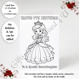 A5 or A4 Personalised Greeting Card - ..