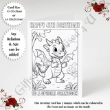A5 or A4 Personalised Greeting Card - ..