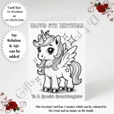 A5 or A4 Personalised Greeting Card - ..