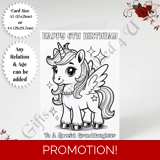 A5 or A4 Personalised Greeting Card - .. A5 or A4 Personalised Greeting Card - ..