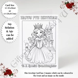 A5 or A4 Personalised Greeting Card - ..