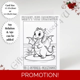A5 or A4 Personalised Greeting Card - .. A5 or A4 Personalised Greeting Card - ..