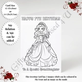 A5 or A4 Personalised Greeting Card - ..