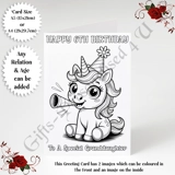 A5 or A4 Personalised Greeting Card - ..