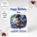 A5 or A4 Personalised Greeting Card - ..