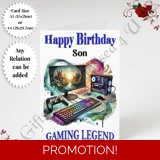 A5 or A4 Personalised Greeting Card - ..