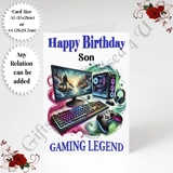 A5 or A4 Personalised Greeting Card - ..