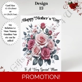 A5 or A4 Personalised Greeting Card - ..
