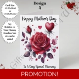 A5 or A4 Personalised Greeting Card - ..