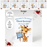 A5 or A4 Personalised Greeting Card - ..