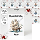A5 or A4 Personalised Greeting Card - ..