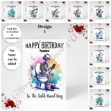 A5 or A4 Personalised Greeting Card - ..