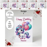 A5 or A4 Personalised Greeting Card - ..