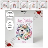 A5 or A4 Personalised Greeting Card - ..