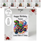 A5 or A4 Personalised Greeting Card - ..