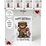 A5 or A4 Personalised Greeting Card - ..