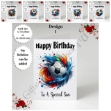 A5 or A4 Personalised Greeting Card - ..
