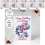 A5 or A4 Personalised Greeting Card - ..