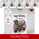 A5 or A4 Personalised Greeting Card - .. A5 or A4 Personalised Greeting Card - ..