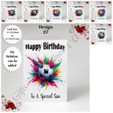 A5 or A4 Personalised Greeting Card - ..