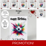 A5 or A4 Personalised Greeting Card - .. A5 or A4 Personalised Greeting Card - ..