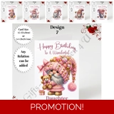 A5 or A4 Personalised Greeting Card - .. A5 or A4 Personalised Greeting Card - ..