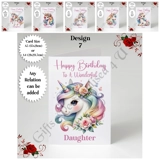 A5 or A4 Personalised Greeting Card - ..