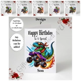 A5 or A4 Personalised Greeting Card - ..