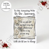 A5 or A4 Personalised Greeting Card - ..