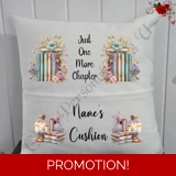 Personalised 16″ Pocket Cushion - Book..