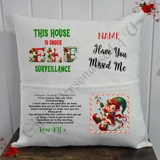 Personalised 16″ Pocket Cushion - Chri..
