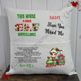 Personalised 16″ Pocket Cushion - Chri..
