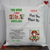 Personalised 16″ Pocket Cushion - Chri..
