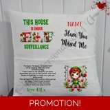 Personalised 16″ Pocket Cushion - Chri.. Personalised 16″ Pocket Cushion - Chri..