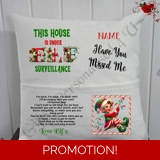 Personalised 16″ Pocket Cushion - Chri..